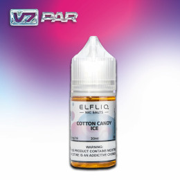 Elfliq 30 мл - Cotton Candy Ice Зі смаком Холодку, Цукрової вати