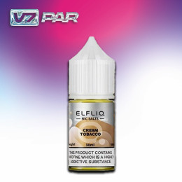 Elfliq 30 мл - Cream Tobacco Со вкусом Крема, Табака