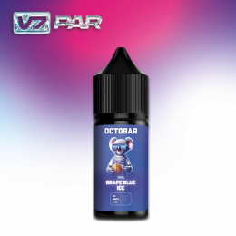 Octobar NFT 30 мл - Grape Blue Ice Зі смаком Винограду, Лохини, Холодку