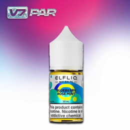 Elfliq 30 мл - Blueberry Rose Mint Зі смаком Лохини, Мяти, Рози