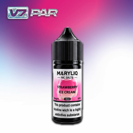 MARYLIQ 30 мл - Strawberry Ice Cream Зі смаком Морозива, Полуниці