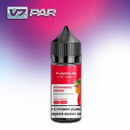 Flavorlab PE 10000 30 мл - Strawberry Energy Зі смаком Полуниці, Енергетика