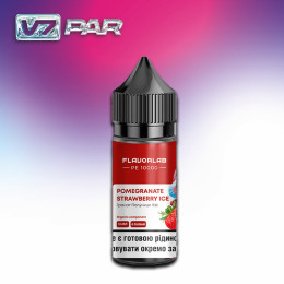 Flavorlab PE 10000 30 мл - Pomegranate Strawberry Ice Зі смаком Граната, Полуниці, Холодку