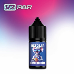 Octobar NFT 10ml - Grape Blue Ice Зі смаком Лохини, Винограду, Холодку