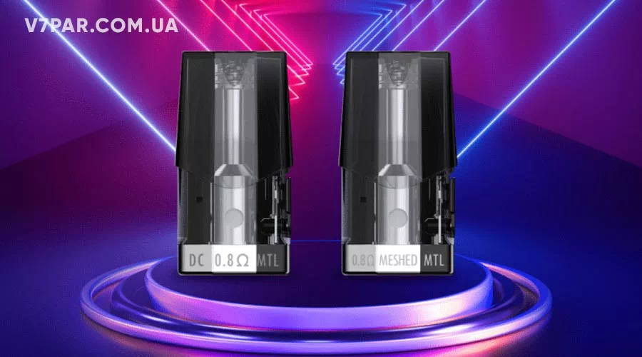 Купити Змінний картридж SMOK Nfix 3ml 0.8 Ом призначений для багаторазового застосування.