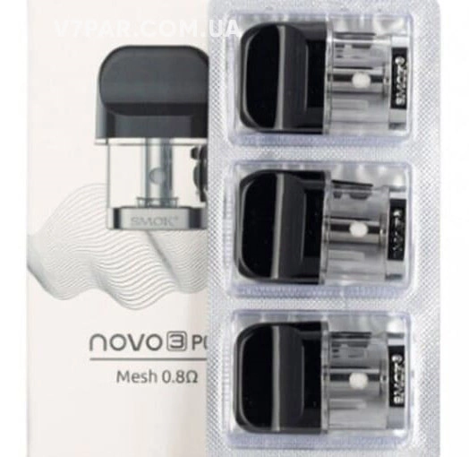 Сменный картридж SMOK Novo 3 CARTRIDGE MESH 0.8 Ом Купить Сменный картридж SMOK Novo 3 CARTRIDGE MESH 0.8 Ом - соответствует отличным техническим характеристикам