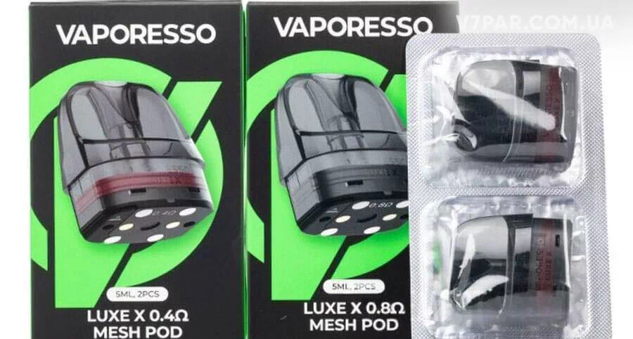 Купити Картридж VAPORESSO LUXE X POD (LUXE X, LUXE XR) - глибокий і насичений смак пара