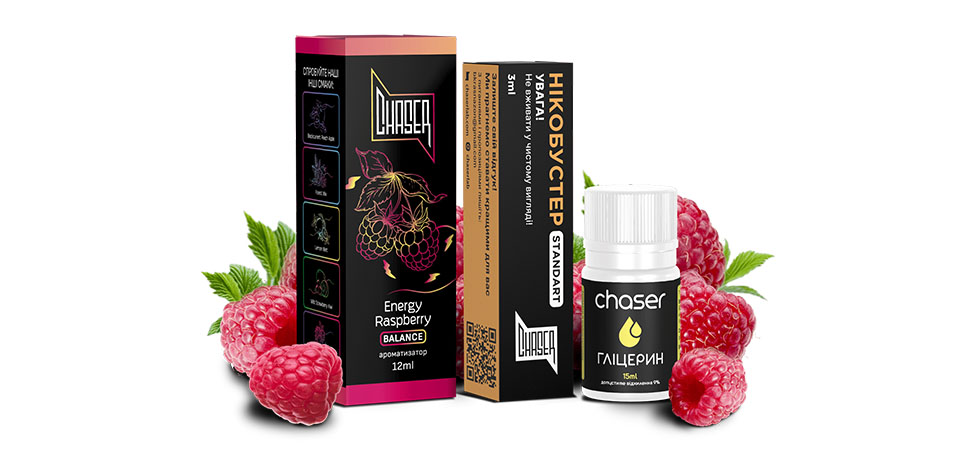 Рідина Chaser Salt 30ml Energy Raspberry