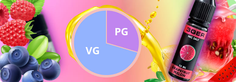 Что такое PG и VG в жидкостях для вейпов?